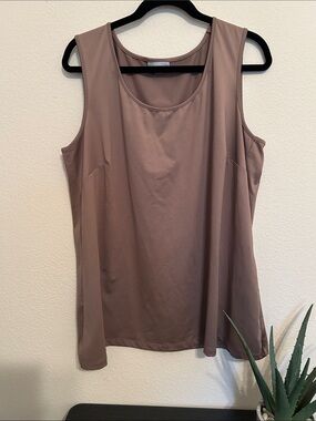 Catherines Mauve Scoop Neck Tank